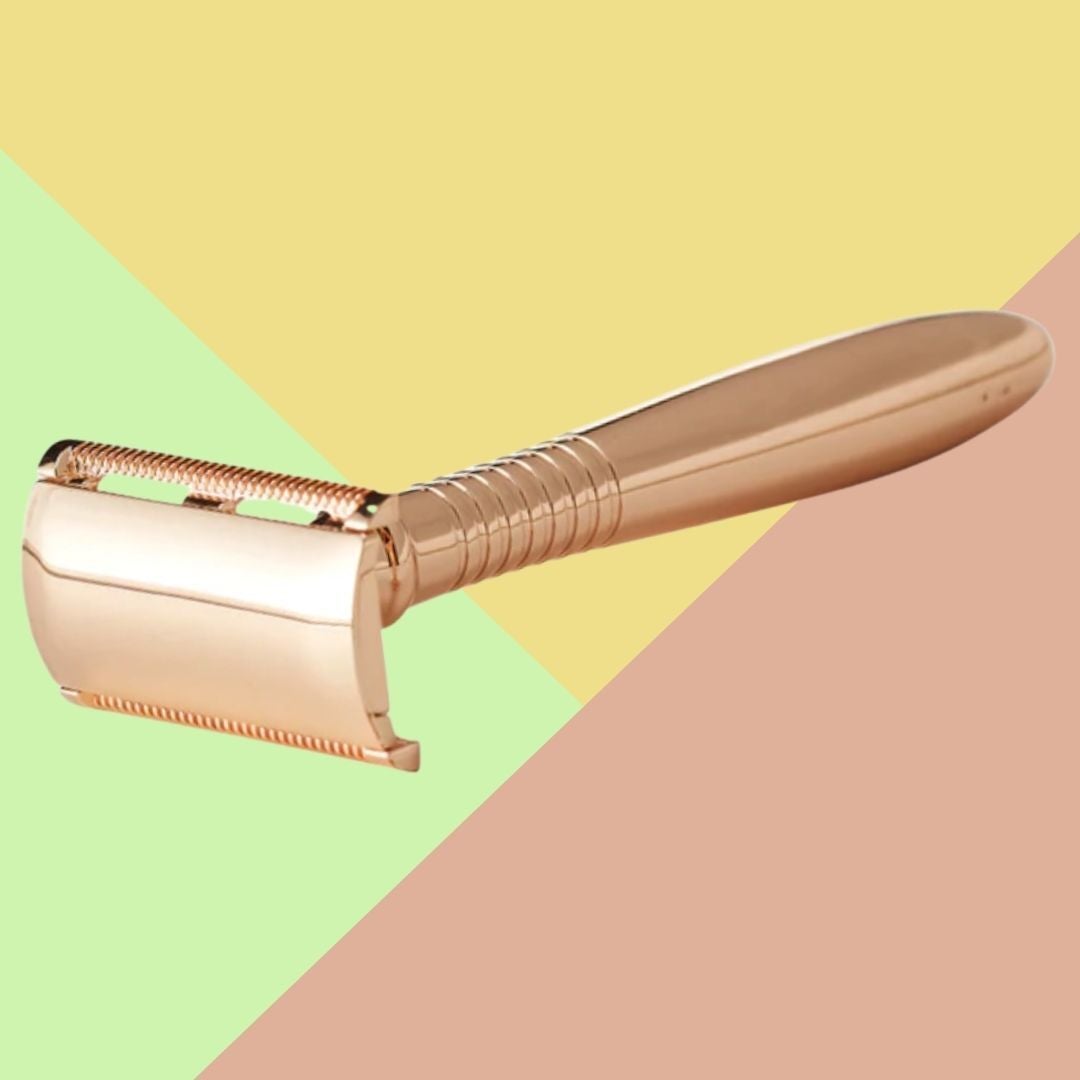 A handcrafted classic double edged safety razor